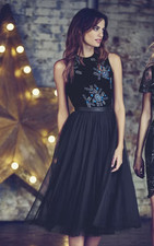 Monsoon black velvet for sale  PRESTON