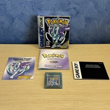 Pokemon Crystal Version Nintendo GameBoy Color GBC Complete CIB Authentic USA, usado comprar usado  Enviando para Brazil