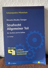 Strafrecht allgemeiner teil gebraucht kaufen  Bremerhaven