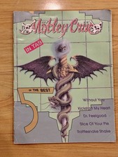 Motley Crue 5 dos melhores songbook tablatura guitarra vocal 1990 comprar usado Motley Crue 5 dos melhores songbook tablatura guitarra vocal 1990 comprar usado  Enviando para Brazil