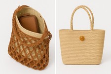 Straw tote macrame for sale  Omaha