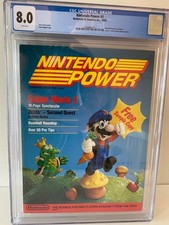 Nintendo Power #1 Magazine - First Issue FREE SAMPLE COPY -  CGC 8.0 - VERY RARE comprar usado  Enviando para Brazil