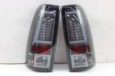 FITS Smoke 1999-2002 Chevy Silverado 1500 99-06 GMC Sierra LED Tube Tail Lights comprar usado  Enviando para Brazil