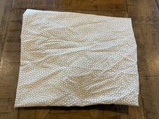 Mini bolinhas Pottery Barn PB dormitório infantil adolescente cinza branco DUPLO folha plana orgânica, usado comprar usado  Enviando para Brazil