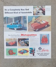 Vintage 1954 metropolitan for sale  Green Bay
