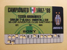 Tessera abbonamento campionato usato  Casalbuttano Ed Uniti