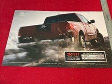 Usado, O anúncio impresso Nissan Titan Truck tamanho completo 2 páginas 2003 comprar usado  Enviando para Brazil