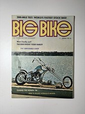 Revista Big Bike janeiro 1972 Choppers Harley Vintage Biker, usado comprar usado  Enviando para Brazil