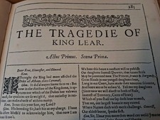 Vintage king lear for sale  BEDFORD