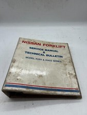 Manual de serviço de empilhadeira Nissan e boletim técnico modelo KHO1/KHO2 Series SKU Y comprar usado  Enviando para Brazil