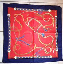 Foulard vintage. signé d'occasion  L'Arbresle