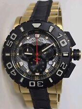 Invicta Reserve Ocean Hawk relógio cronógrafo 6314 48mm ouro preto, usado comprar usado  Enviando para Brazil