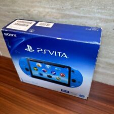 PSVita 2000 azul água 1285 quase não usado do Japão comprar usado  Enviando para Brazil