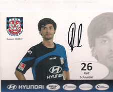 Autogramm ralf schneider gebraucht kaufen  Berlin