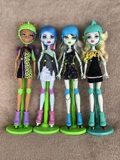Boneca Monster High Skultimate Roller Maze Abbey, Clawdeen, Frankie & Lagoona Conjunto comprar usado  Enviando para Brazil