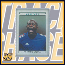 Futebol exclusivo Futera 2024 Patrick Vieira Heritage azul-petróleo paralelo /32 comprar usado  Enviando para Brazil