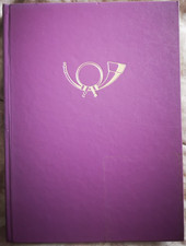 album VIDE violet pour TIMBRE 30,5 X 22,5 cm 32 page blanc 10 bande int cristal comprar usado  Enviando para Brazil