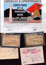 Résistant corps franc d'occasion  Baugy