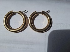 333 gold creolen gebraucht kaufen  Wolfenbüttel