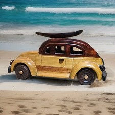 Handcrafted wooden beetle for sale  Wilmington