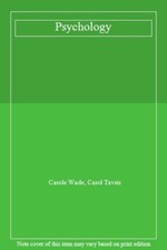 Psychology carole wade for sale  UK