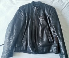 Blouson cuir noir d'occasion  Plédran