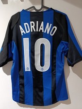 Inter Milan Home Maillot Jersey Camiseta Maglia 2004 #10 Adriano  comprar usado  Enviando para Brazil