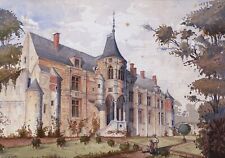 Dessin ancien aquarelle d'occasion  Paris IX