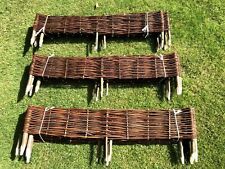 Woven willow hurdle for sale  UK