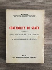 Contabilità stato sintesi usato  Tivoli