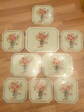 Glass table mats for sale  WEST MOLESEY