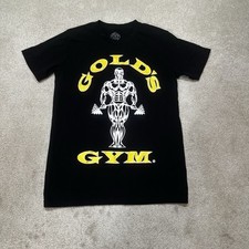 NWOT Golds Gym T-shirt Męski Small Czarny, używany na sprzedaż  Wysyłka do Poland