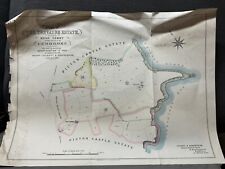 Antique 1890 map for sale  PRESTON