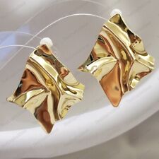 Usado, BRINCOS CLIP ON grandes de 2,5 pol. quadrado banhado a ouro anos 80 grande brilhante grande dobra de metal ZARA comprar usado Usado, BRINCOS CLIP ON grandes de 2,5 pol. quadrado banhado a ouro anos 80 grande brilhante grande dobra de metal ZARA comprar usado  Enviando para Brazil