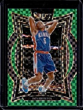 2024-25 Select De'Aaron Fox Concourse Green Prizm #3/5 Spurs comprar usado  Enviando para Brazil