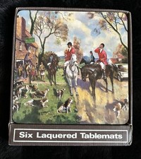 Set vintage placemats for sale  HORLEY