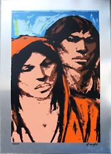 Franz ficara serigrafia usato  Milano