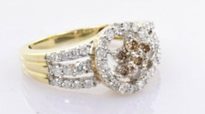 Pave diamond cluster for sale  Acworth