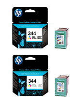 2x Cartuchos de Tinta Colorida HP 344 Sem Caixa (C9363E) - ENTREGA GRATUITA NO REINO UNIDO! IVA inc. comprar usado  Enviando para Brazil