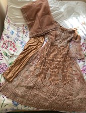 Bronze asian dress for sale  HALIFAX