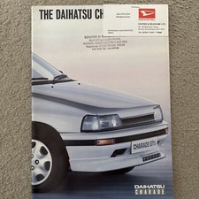Daihatsu charade brochure for sale  FARNHAM