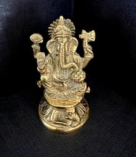 Brass ganesha statue for sale  NORTHWICH