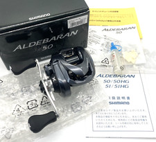 Carrete de fundición de cebo para diestros Shimano ALDEBARAN 50 con caja de JAPÓN "SIN USAR" segunda mano  Embacar hacia Mexico