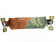 Usado, Retrospec Tidal 41 Polegadas Drop-Down Longboard-Malibu Palm comprar usado  Enviando para Brazil