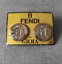 Orecchini vintage fendi usato  Siracusa