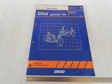 MANUALE ORIGINALE 1989 DATI TECNICI GAMMA FIAT UNO ANCHE TURBO i.e. 1372  TD ETC comprar usado  Enviando para Brazil