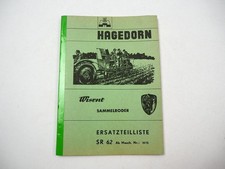 Hagedorn wisent sammelroder gebraucht kaufen  Merseburg
