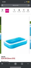 Bestway rectangle pool for sale  SHEFFIELD