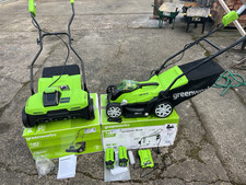Greenworks mower dethatcher for sale  WOLVERHAMPTON