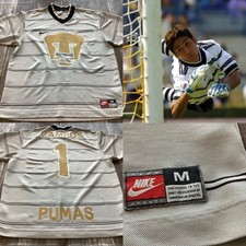 Camiseta Pumas Unam México futbol futebol Nike usada vintage tamanho médio Jorge Campos comprar usado  Enviando para Brazil